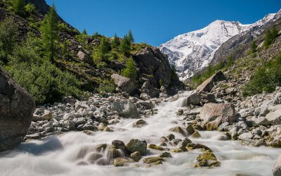 Temps orageux en montagne