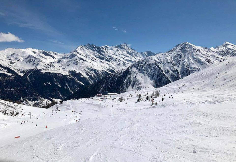 Frühlingsskifahren in Grimentz