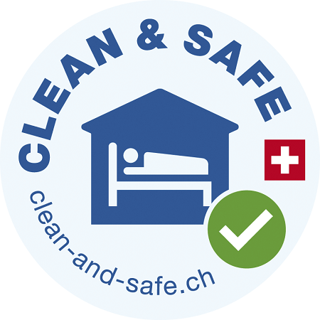 Covid clean and safe label