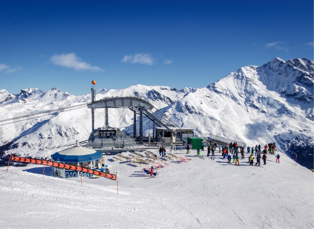 Ski lifts in Grimentz