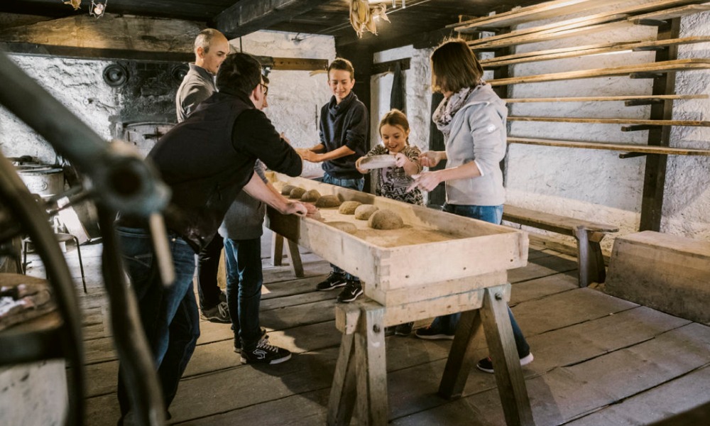 Cuisson du pain de seigle traditionnel