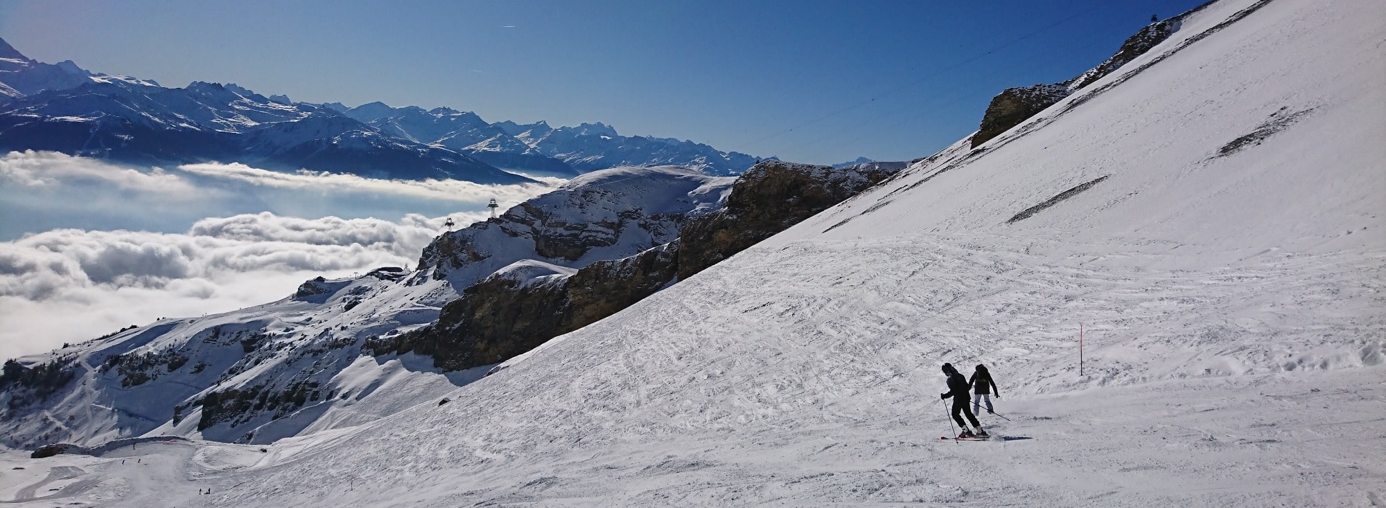 Skifahren Portes du Soleil